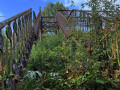 Derelict Bridge over Northampton and Lamport Railway, Northamptonshire